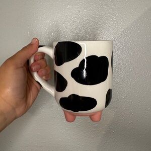 Cow Print Ceramic Mug